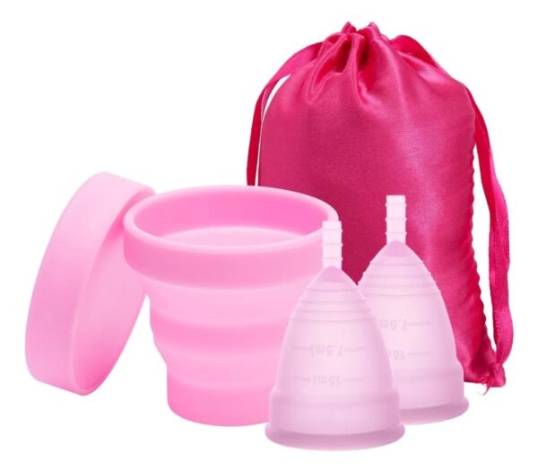 Coletor menstrual reutilizável copinho mestruação silicone Inciclo - Image 2